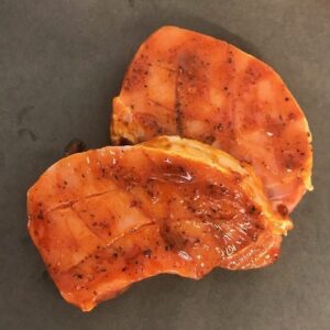 Pork Steaks in Ginger, Chilli & Lime