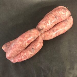 6 x Hand made Pork and Black Pudding Sausages